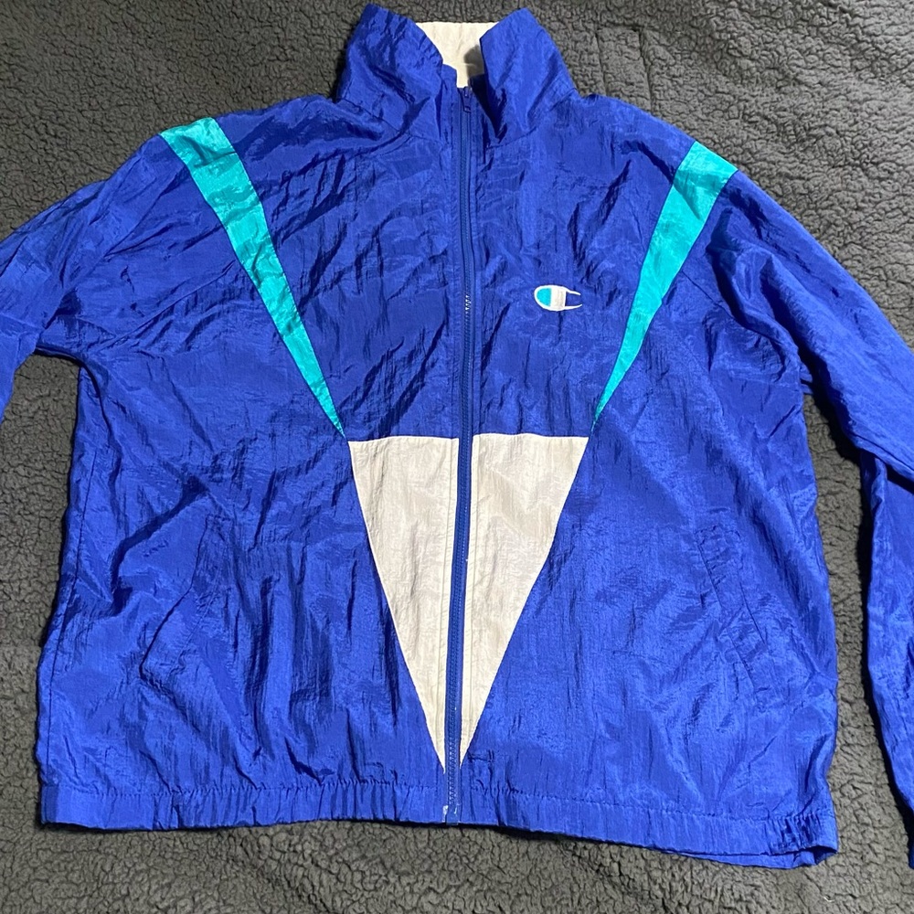 Vintage champions zip up